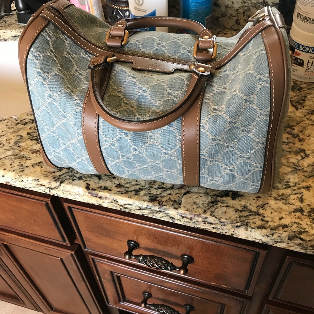 Gucci Denim Boston